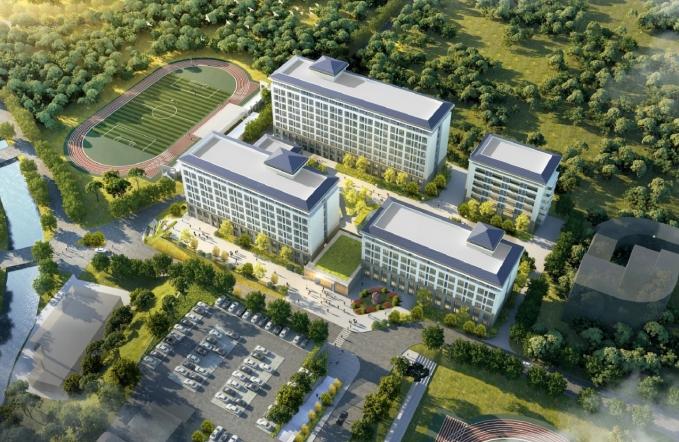南京审计大学学生宿舍项目首栋宿舍楼封顶